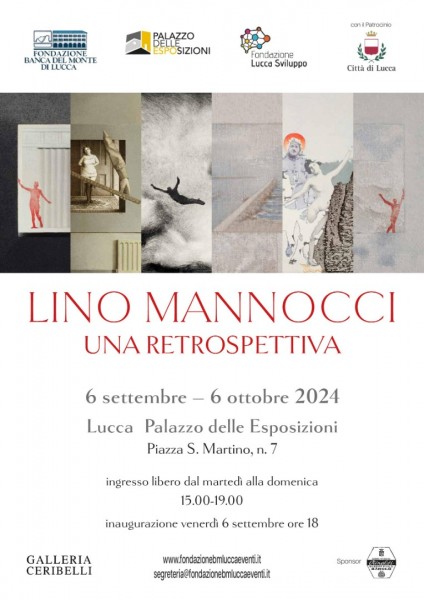 Inaugura il 6 settembre l'importante retrospettiva sull'opera di Lino Mannocci al Palazzo delle Esposizioni di Lucca con ingresso libero